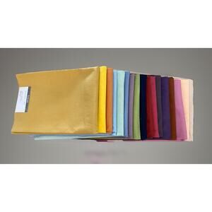 Lot Of 17 Fabric Samples Kravet Novasuede Rainbow Assortment 25"x25" ret. 206 yd